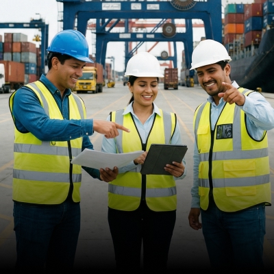 Implementamos estrategias de seguridad inteligente y automatización de procesos para optimizar su cadena logística, realizar seguimiento y control de sus activos más valiosos y asegurar la sostenibilidad de su organización.