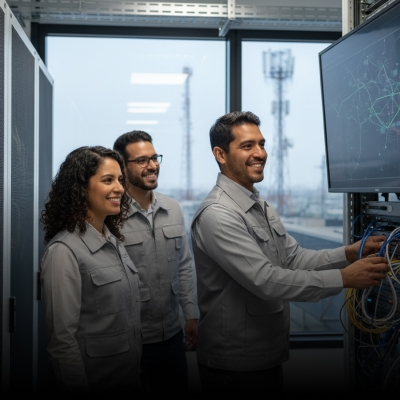 Diseñamos soluciones especializadas para reducir el impacto de los riesgos y gestionar las necesidades de su organización, manteniendo la seguridad de la cadena de valor, como prioridad del sector de las telecomunicaciones.